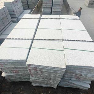 莆田芝麻白毛板，石材毛板