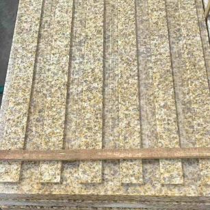 莆田黄金麻盲道 石材盲道