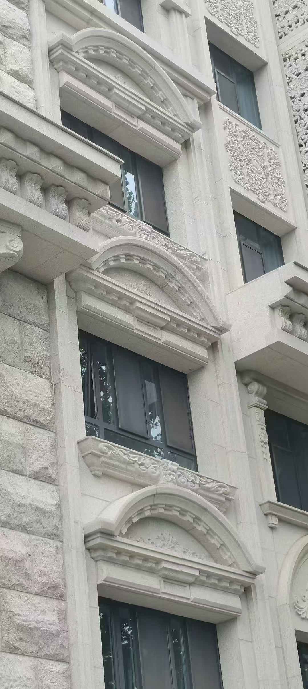 莆田芝麻白异形 石材异形定制