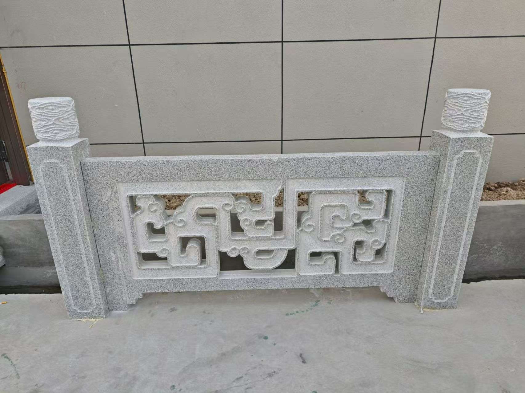 莆田芝麻白河道栏杆 桥栏杆